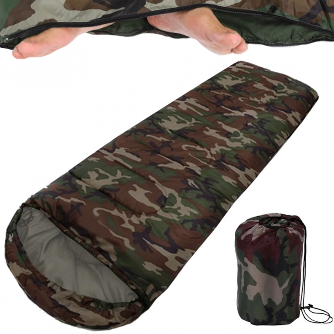 Śpiwór Mumia Camo 200 x 65 cm maskujący