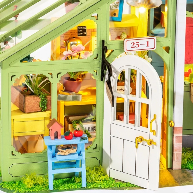 Wiosenne kwiaty - DIY Miniaturowy domek dla lalek