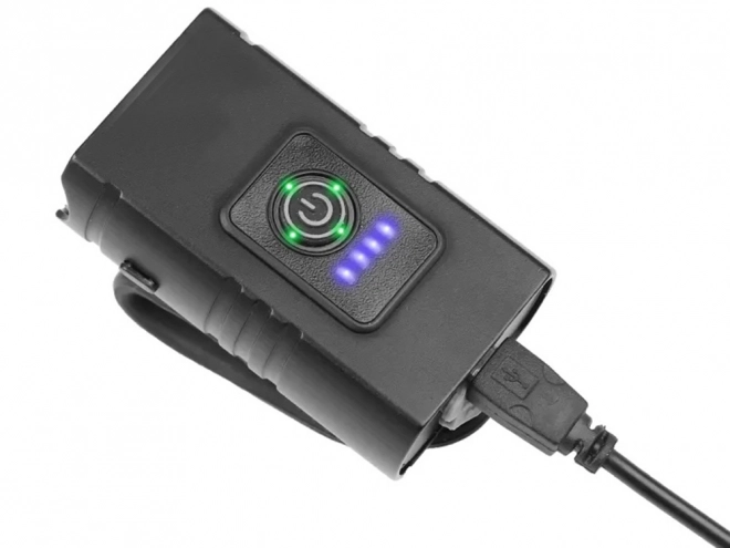 Zestaw lampek LED na rower z ładowaniem USB