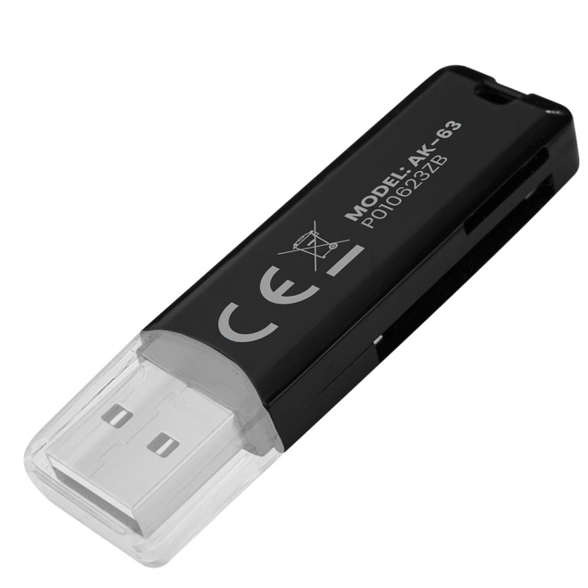 Czytnik kart SD, USB 2.0, 480 Mb/s, AK-63