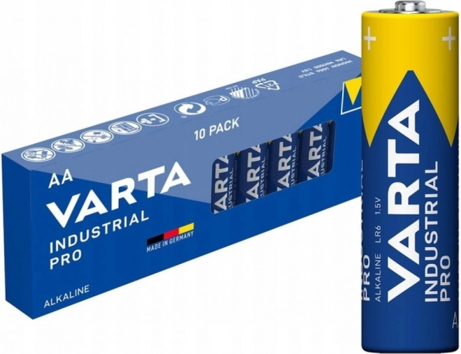 Baterie alkaliczne AA Industrial Pro, 10 szt.