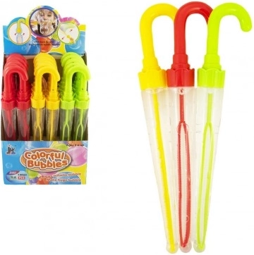 Bańki mydlane w kształcie parasolki 130 ml, 37 cm
