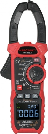 Cyfrowy cęgowy multimetr Habotest HT208D