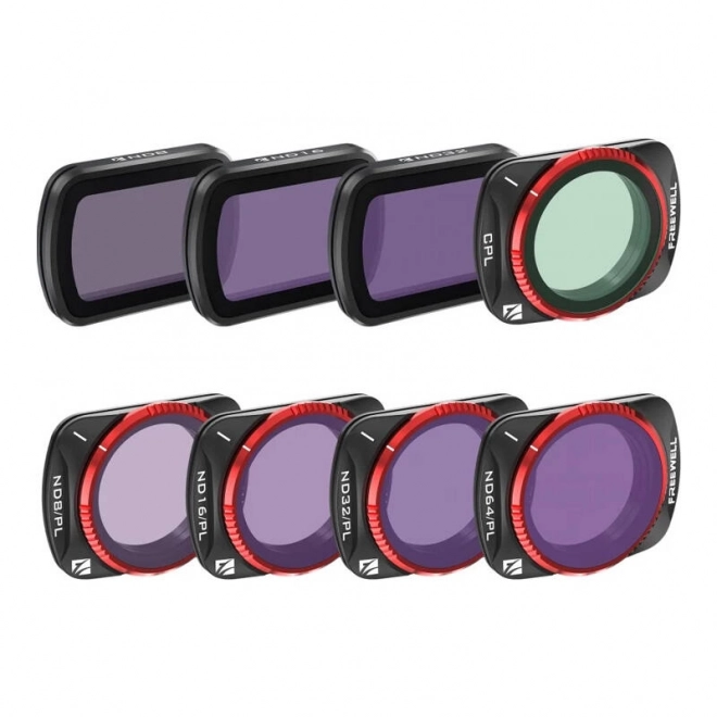 Zestaw filtrów dla DJI Osmo Pocket 3 od Freewell