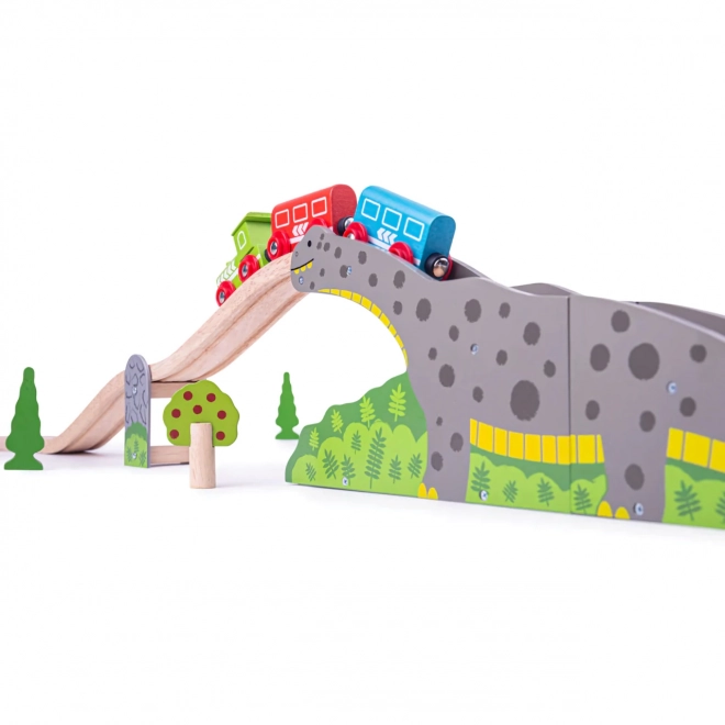 Bigjigs Rail Dinozaurzy most