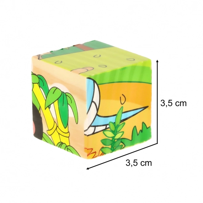Drewniane puzzle Safari 3D
