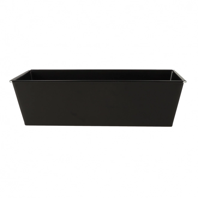 Uniwersalna blacha do pieczenia z teksturą 25 cm x 11 cm x 7,5 cm czarna