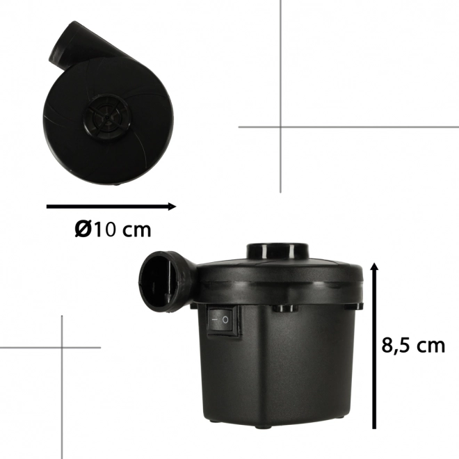 Elektryczna pompa do materaca 12V/240V wskazówki