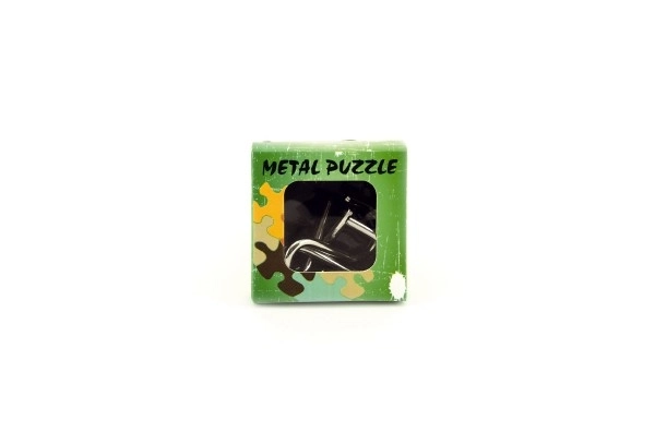 Łamigłówka z metalu mix rodzajów w pudełku 5x5cm