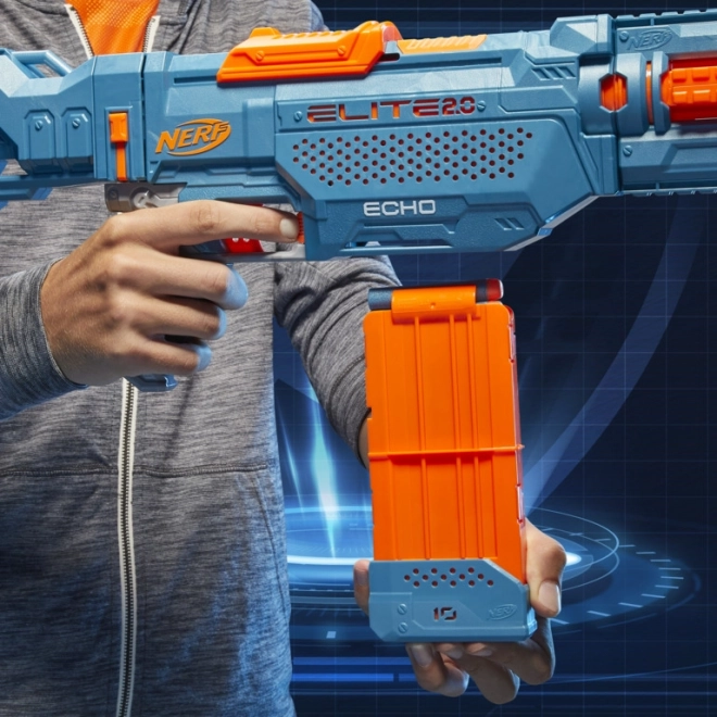 Pistolet Nerf Echo CS-10 z akcesoriami