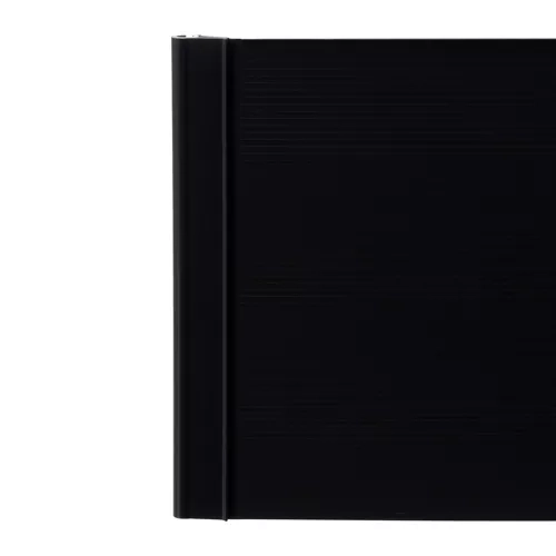 Końcówki mocujące / klipsy do paska osłonowego 19cm - antracyt 23911 (10 szt.)