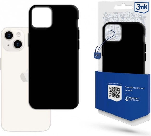 Matt Case do iPhone 15 Plus 6,7 cala czarny