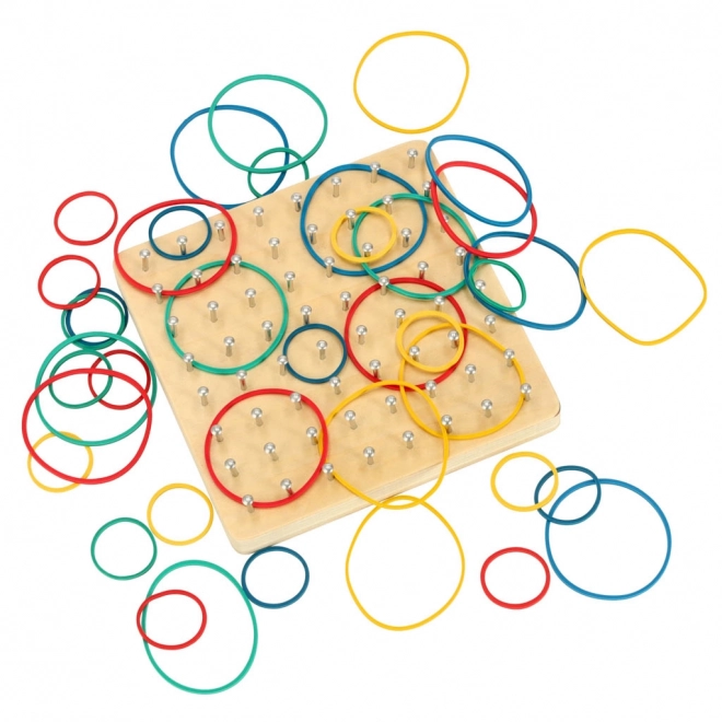 Drewniana deska Geoboard