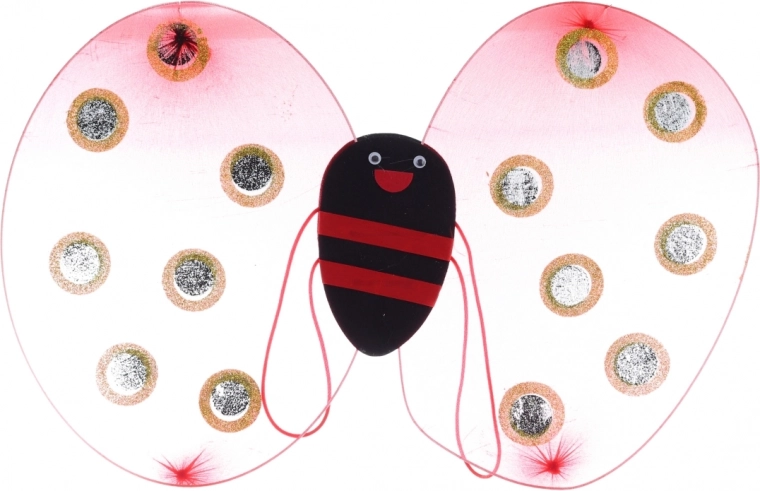 Błyszczące skrzydła z wygodnymi paskami