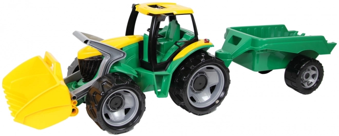 Traktor z łyżką i przyczepą 90 cm