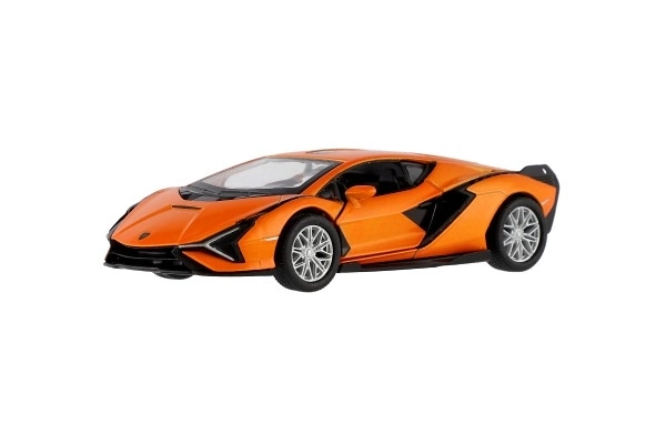 Auto Kinsmart Lamborghini Sián FKP 37 metal/plastik 13cm mix kolorów