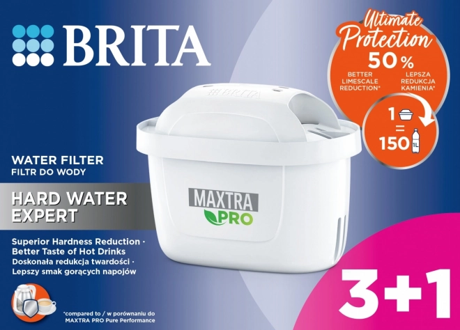 Maxtra PRO Hard Water Expert wymienna wkład 3+1 szt.