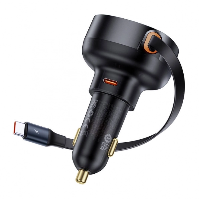 Ładowarka samochodowa Baseus Enjoyment Pro z kablem USB-C