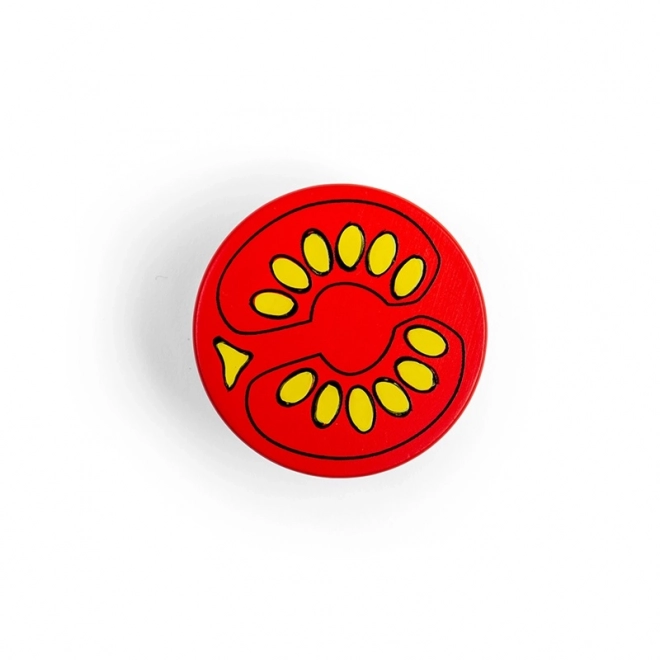Drewniane pomidor połówka od Bigjigs Toys