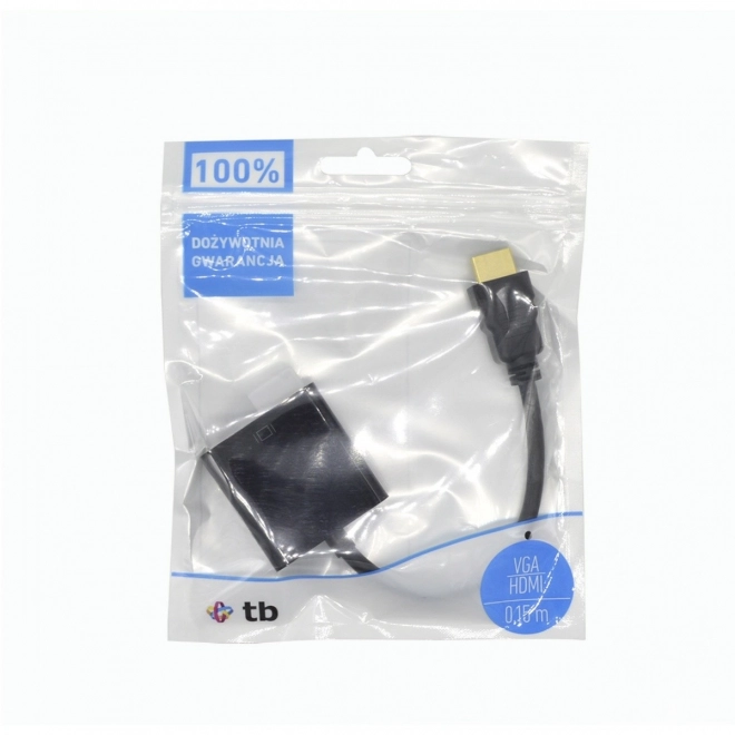 Uniwersalny adapter HDMI na VGA 15 cm