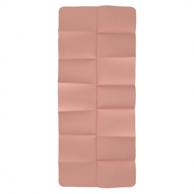 Składana mata do jogi 183x61x0,4 cm różowa