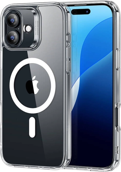 ESR Classic Hybrid HaloLock etui do iPhone 16, przezroczyste