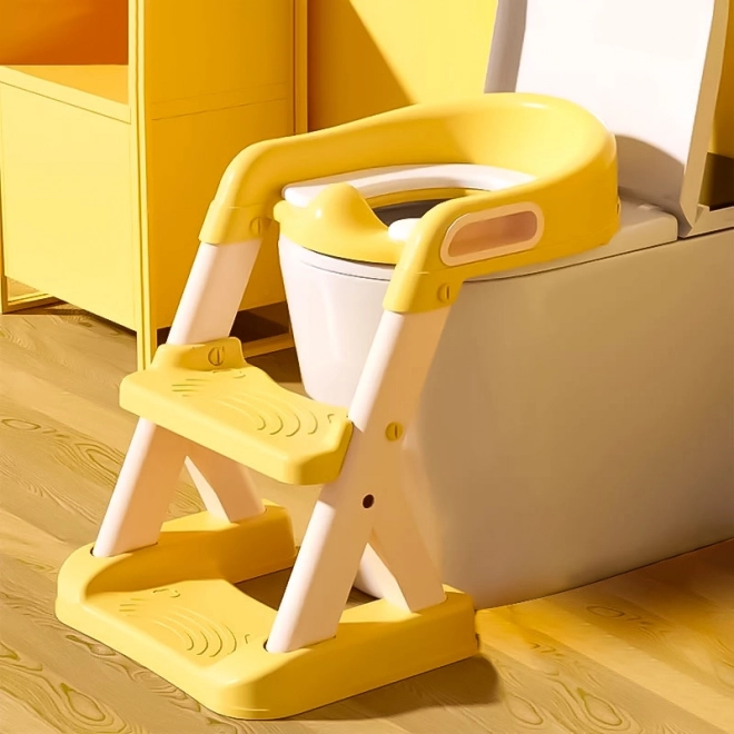 Dziecięca deska sedesowa z drabinką ECOTOYS