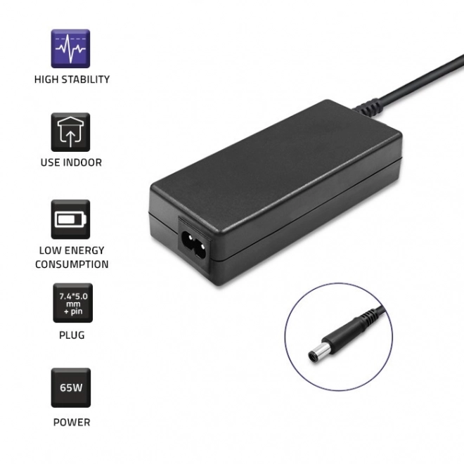 Adapter do notebooka Dell 65W 19.5V 3.34A