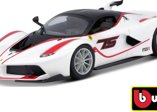 Bburago Ferrari Racing FXX K biały model 1:24