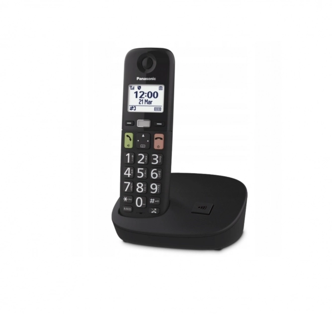 Bezprzewodowy telefon Panasonic z dużymi przyciskami