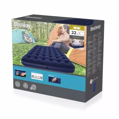 Dwuosobowy welurowy materac Bestway Pavillo