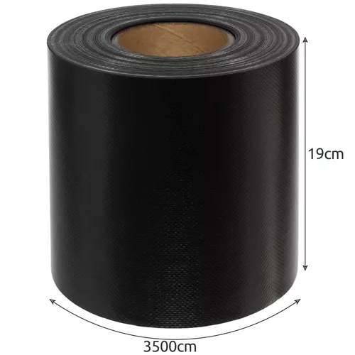Taśma do ogrodzeń 19cmx35m 630g/m2 antracyt 23703