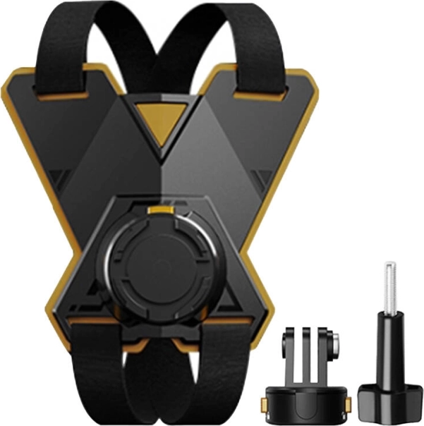 PULUZ magnetyczny uchwyt na motocyklowy kask do kamer sportowych (w tym ACE PRO 2, OSMO ACTION 5 PRO)