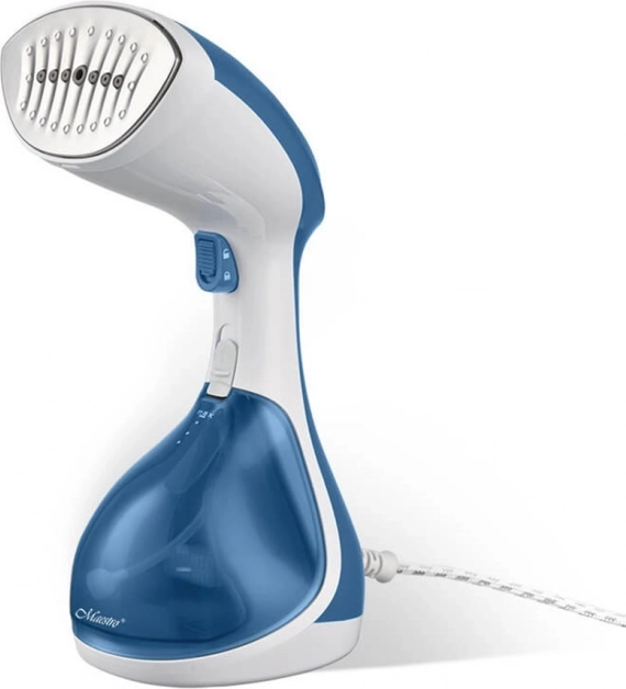Ręczny steamer do ubrań MAESTRO niebieski 1500 W