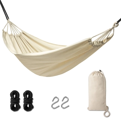 Brazylijska ogrodowa huśtawka boho