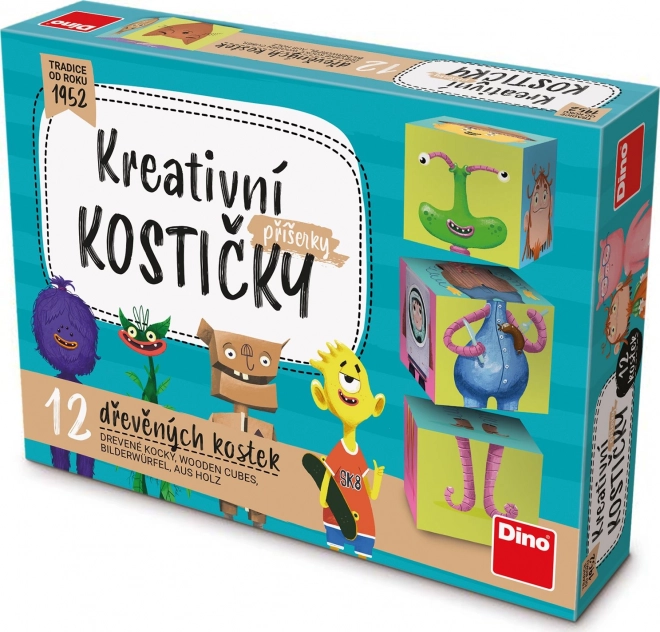 Kreatywne klocki - potwory