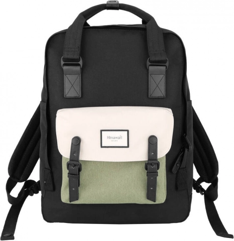Plecak na laptop 15,6'' Himawari 1010 – Czarno-zielony