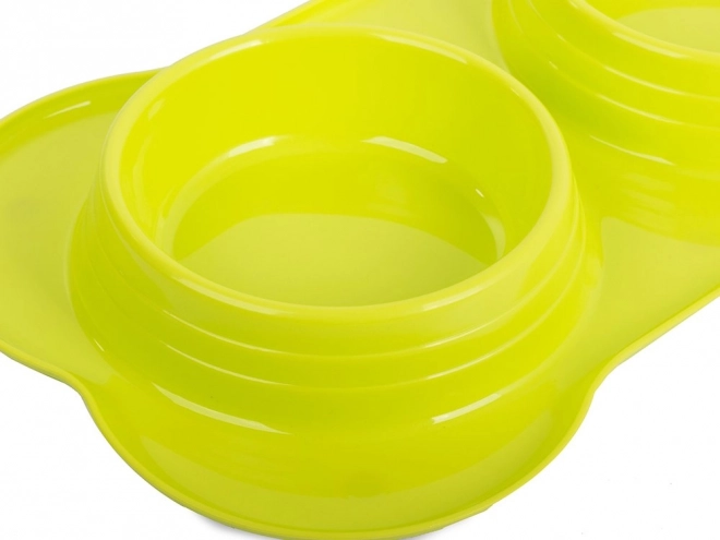 Podwójna miska dla psów i kotów 400 ml x 2