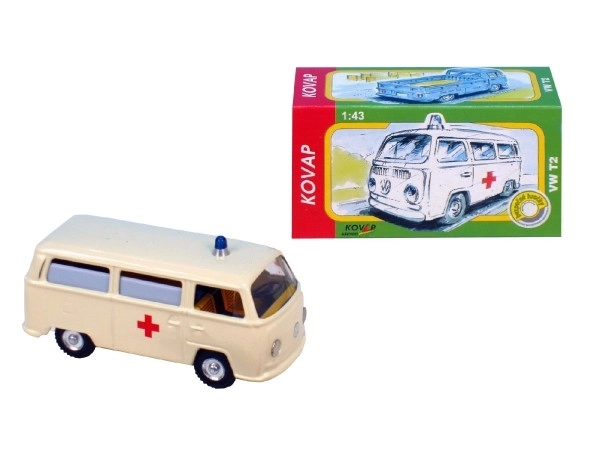 Kovap retro karetka VW 1:43