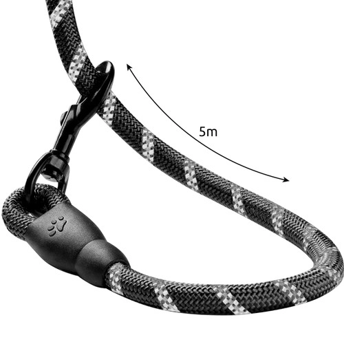 Refleksyjna smycz treningowa 5m Purlov 21655
