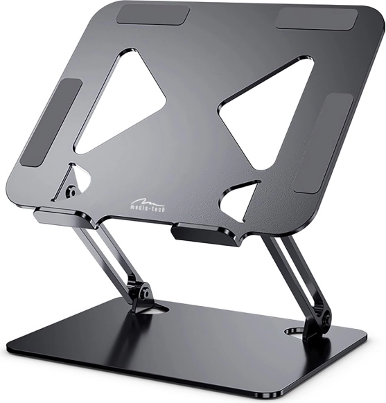 Ergonomiczna regulowana podstawka na laptopy Media-Tech