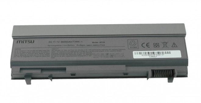 Bateria do Dell Latitude E6400 6600 mAh (73 Wh)