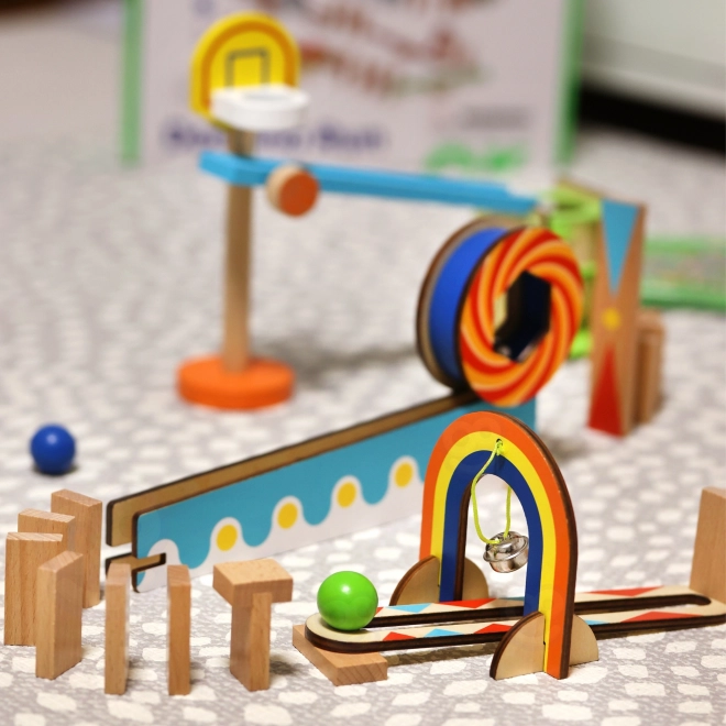 Drewniane klocki domino / domino puzzle Tooky Toy