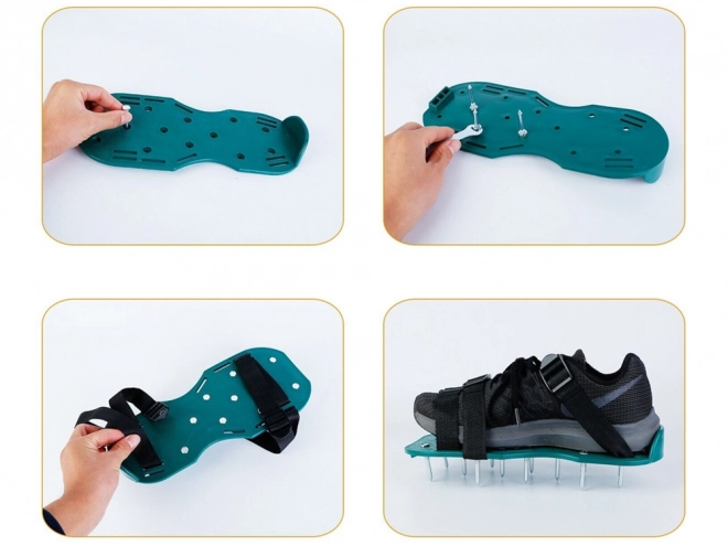 Ogrodowe buty napowietrzające do trawnika