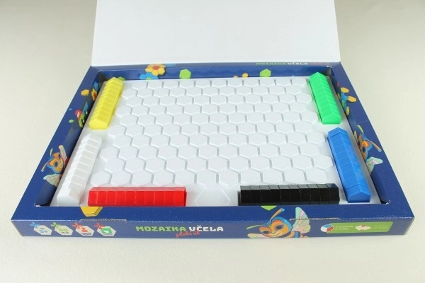 Pszczoła zdobi ul 60szt mozaika w pudełku 43x32x3,5cm