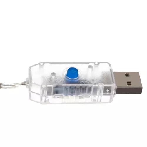 Kurtyna Świetlna 108LED USB - zimna biała KŚ19770