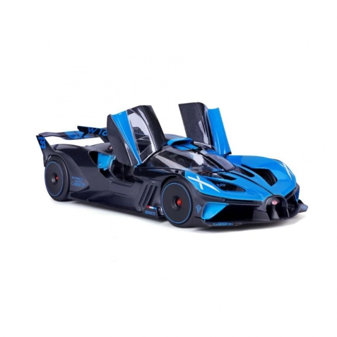 Model Bugatti Bolide niebiesko/czarny 1:18