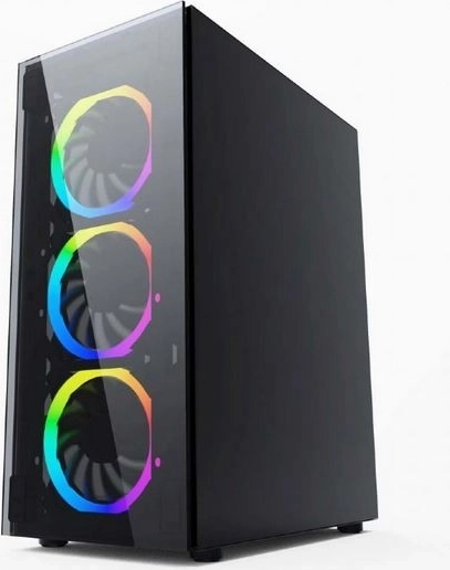 Stylowy wygląd z RGB i szkłem