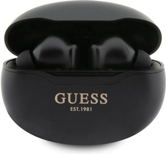 Bezprzewodowe słuchawki GUESS Bluetooth TWS z etui ładującym