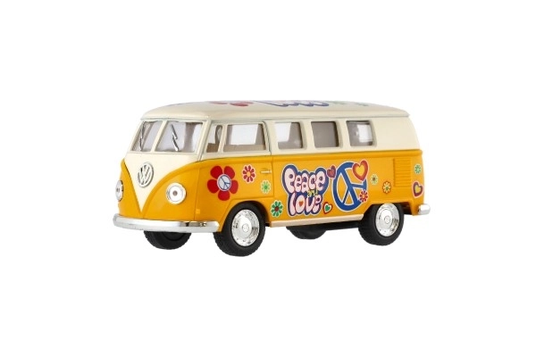 Autobus Kinsmart VW Klasyczny metal/plastik 13cm na napęd wsteczny